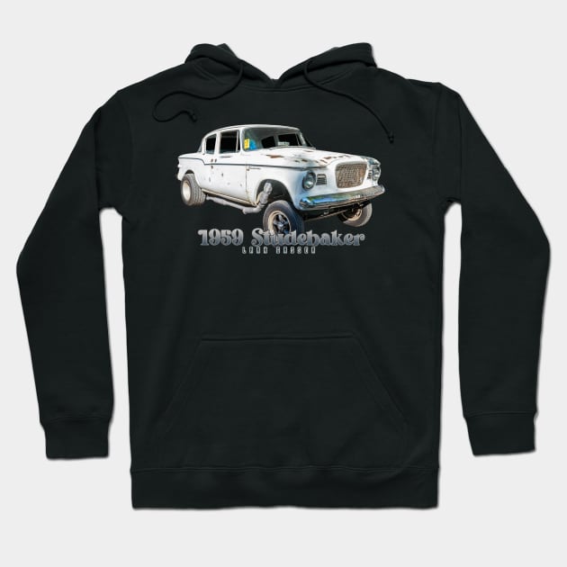 1959 Studebaker Lark Gasser Hoodie by Gestalt Imagery